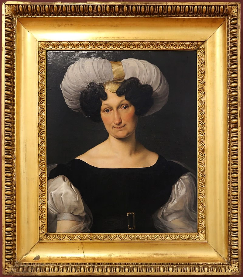 Ritratto di Francesca Majnoni d'Antignano, 1829 - Collezione d’Arte di Franco Maria Ricci, Labirinto della Masone, Fontanellato, Parma